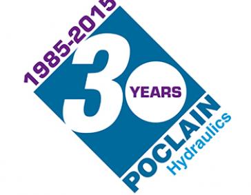 The year 2015 is the thirtieth anniversary of Poclain Hydraulics independence.