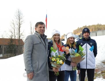 Poclain Hydraulics Representative and Slovenian Olympic Team
