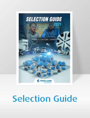 Selection Guide, product, system and services catalog from Poclain Hydraulics